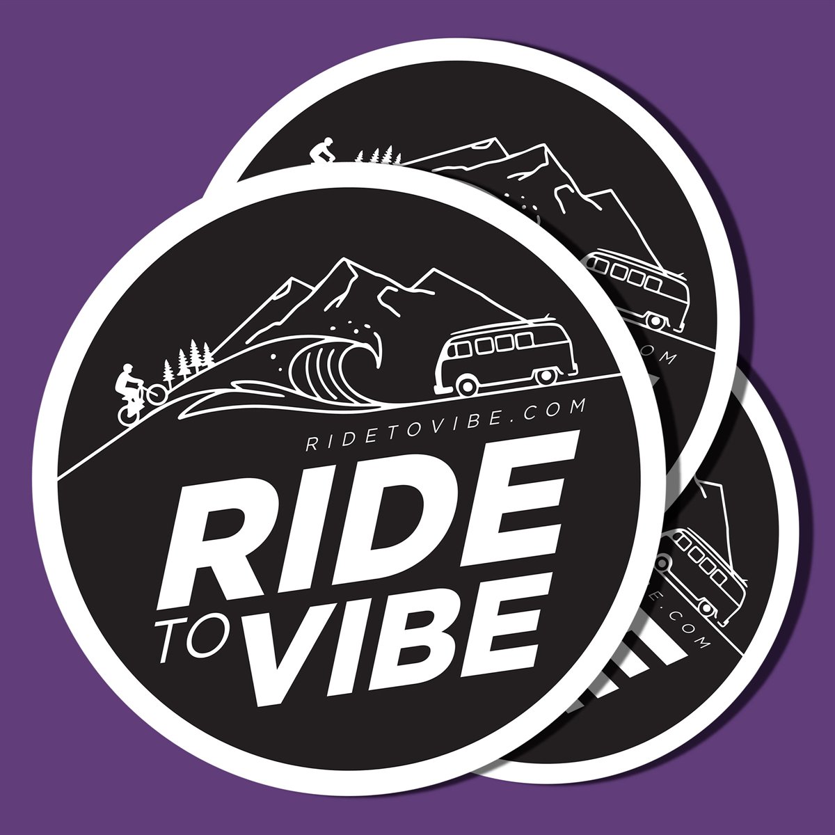 Stickers RideToVibe