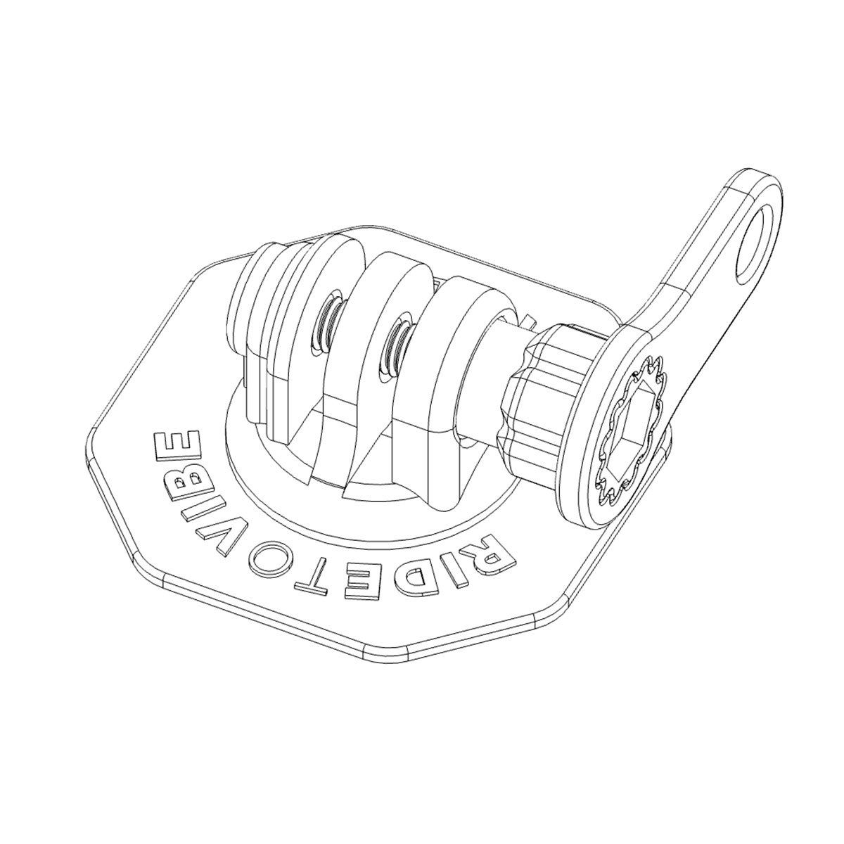 Supporto Action Cam Flessibile V2.0 – Low Profile con Chiave di Serraggio