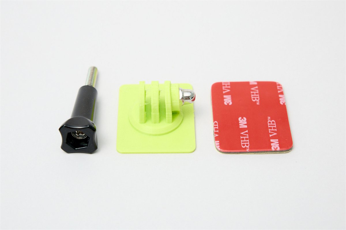 kit da 3 Supporti Flessibili per Action Cam