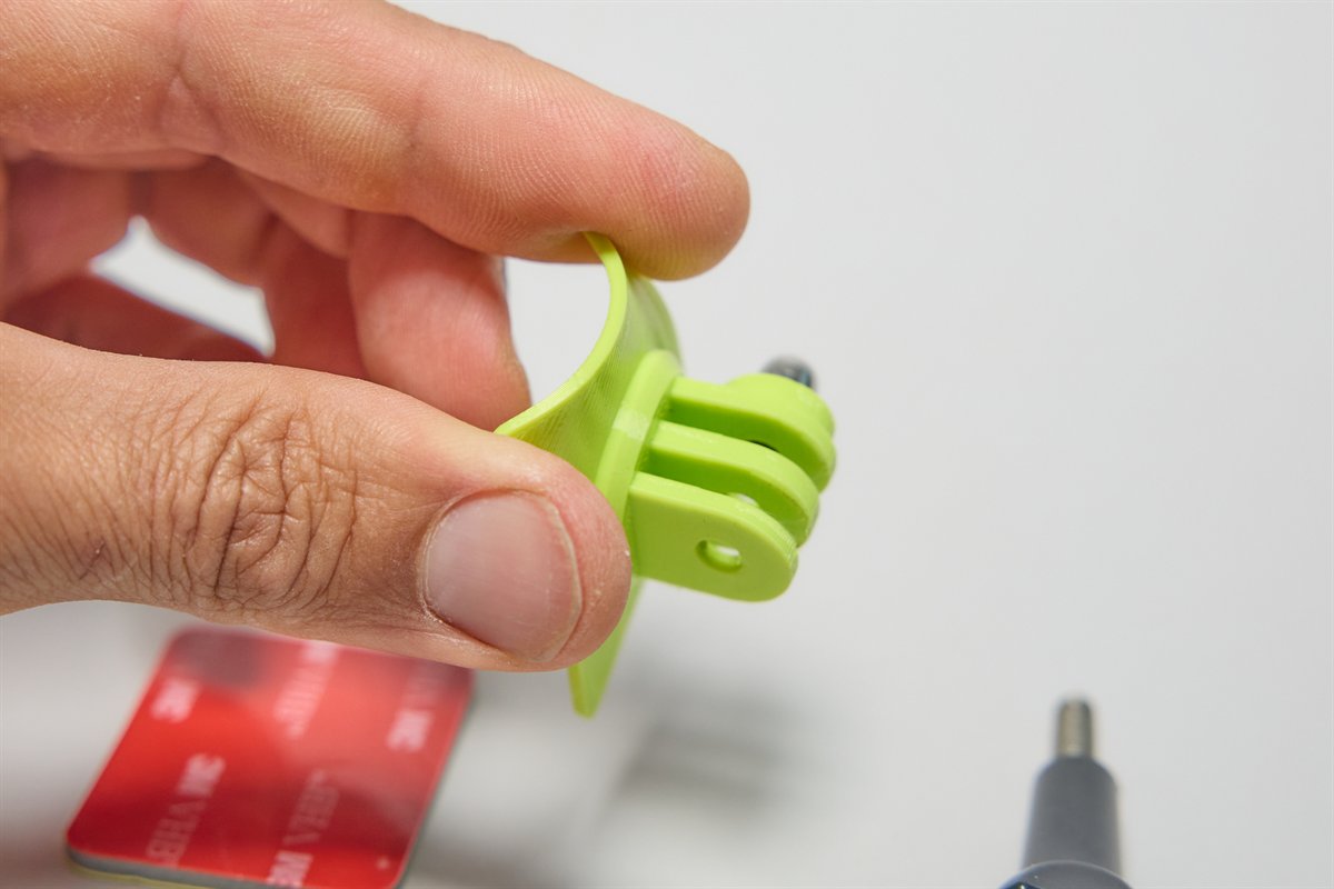 Supporto Flessibile per Action Cam | Superfici Curve
