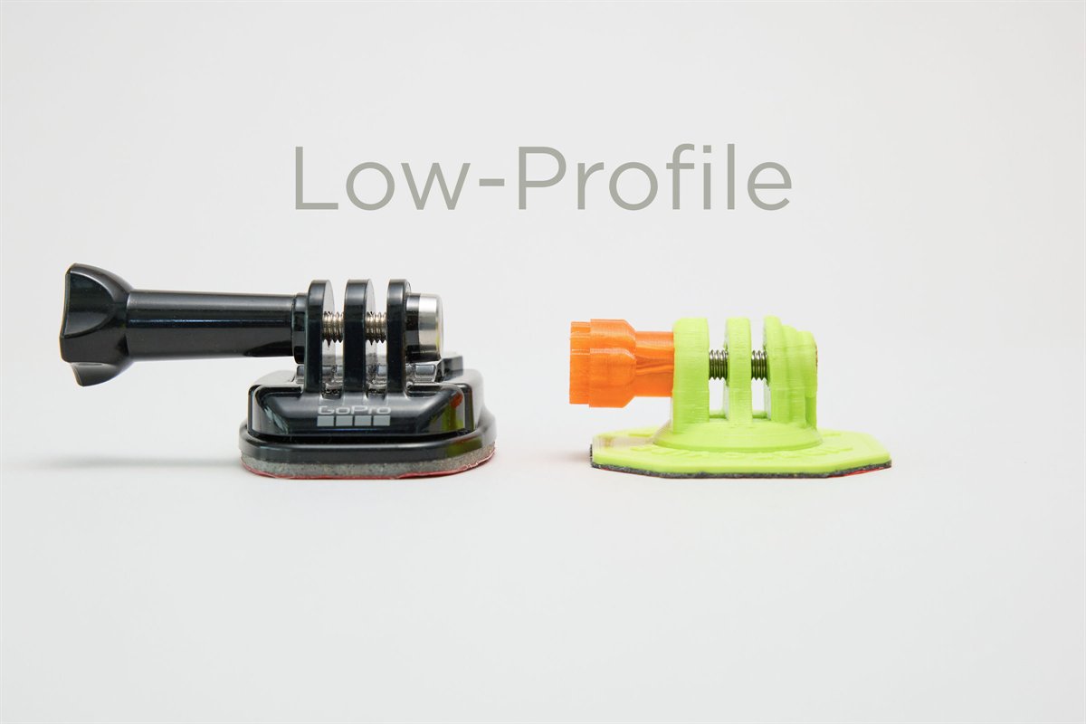 Supporto Action Cam Flessibile V2.0 – Low Profile con Chiave di Serraggio